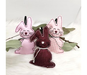 Stickdatei ITH - Osterhase in zwei Varianten